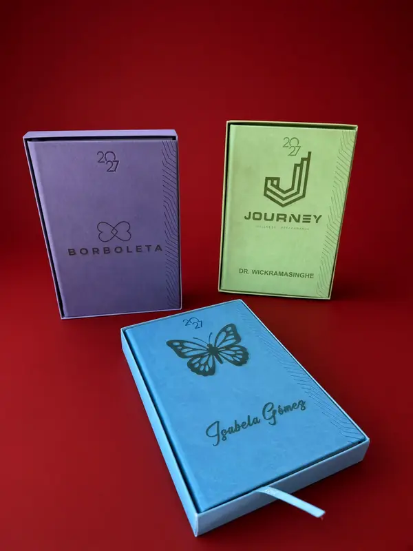 Agenda personalizada colores