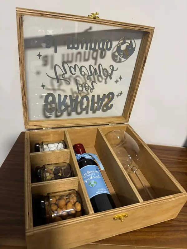 Sip and snack box